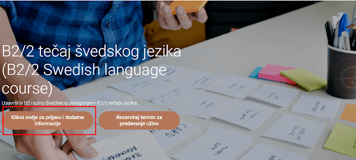 Tečaj švedskog jezika - B2 razina
