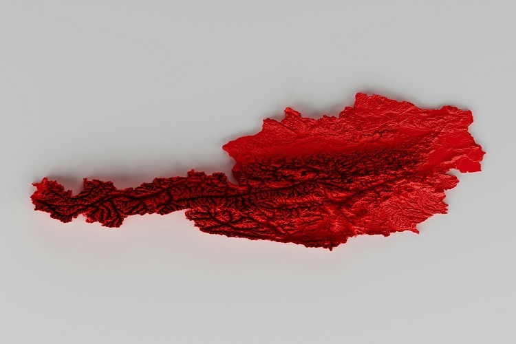 Austrija 3D model